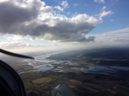 Vale do Tejo inundado
